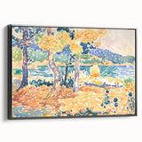 Impressionist Art – Golden Wheat Field at Sunset