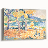 Impressionist Art – Golden Wheat Field at Sunset