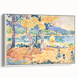 Impressionist Art – Golden Wheat Field at Sunset