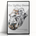 Rolling Stones Retro Poster - "It's Only Rock and Roll" Collage Art