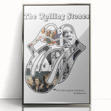Rolling Stones Retro Poster - "It's Only Rock and Roll" Collage Art