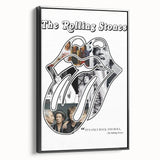 Rolling Stones Retro Poster - "It's Only Rock and Roll" Collage Art