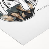 Rolling Stones Retro Poster - "It's Only Rock and Roll" Collage Art