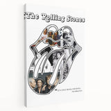 Rolling Stones Retro Poster - "It's Only Rock and Roll" Collage Art