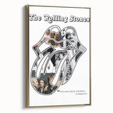 Rolling Stones Retro Poster - "It's Only Rock and Roll" Collage Art