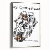 Rolling Stones Retro Poster - "It's Only Rock and Roll" Collage Art
