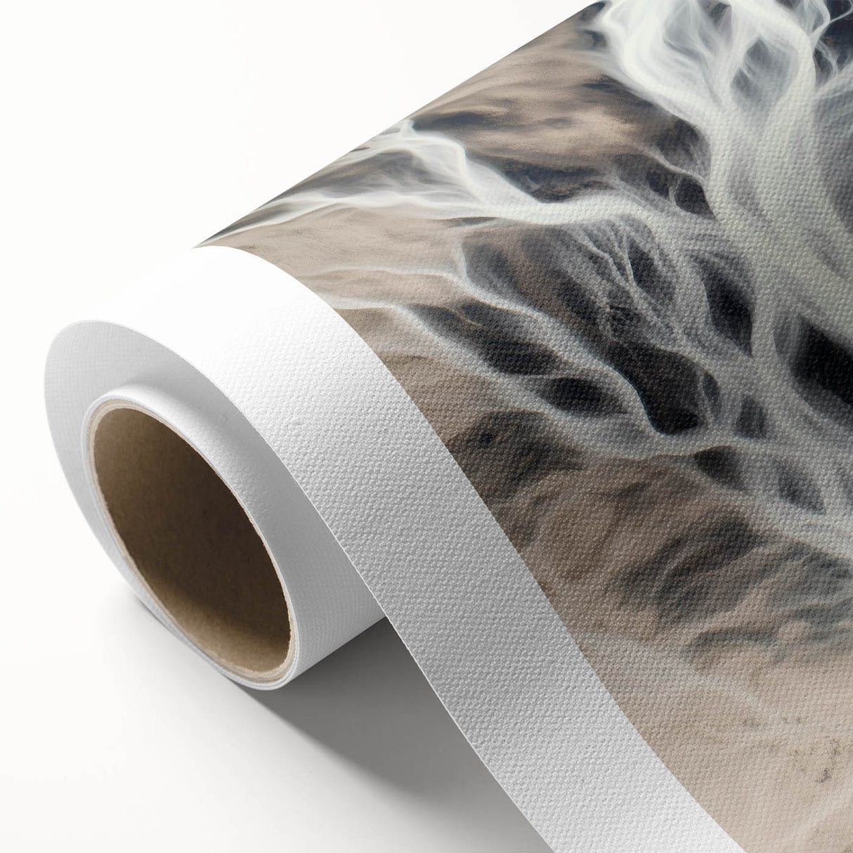 Aerial River Flow – Dynamic Abstract Nature Motion Wall Art