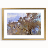 Treetops Against Sky - Romanticism Nature Canvas by John Singer Sargent