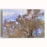 Treetops Against Sky - Romanticism Nature Canvas by John Singer Sargent