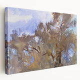Treetops Against Sky - Romanticism Nature Canvas by John Singer Sargent