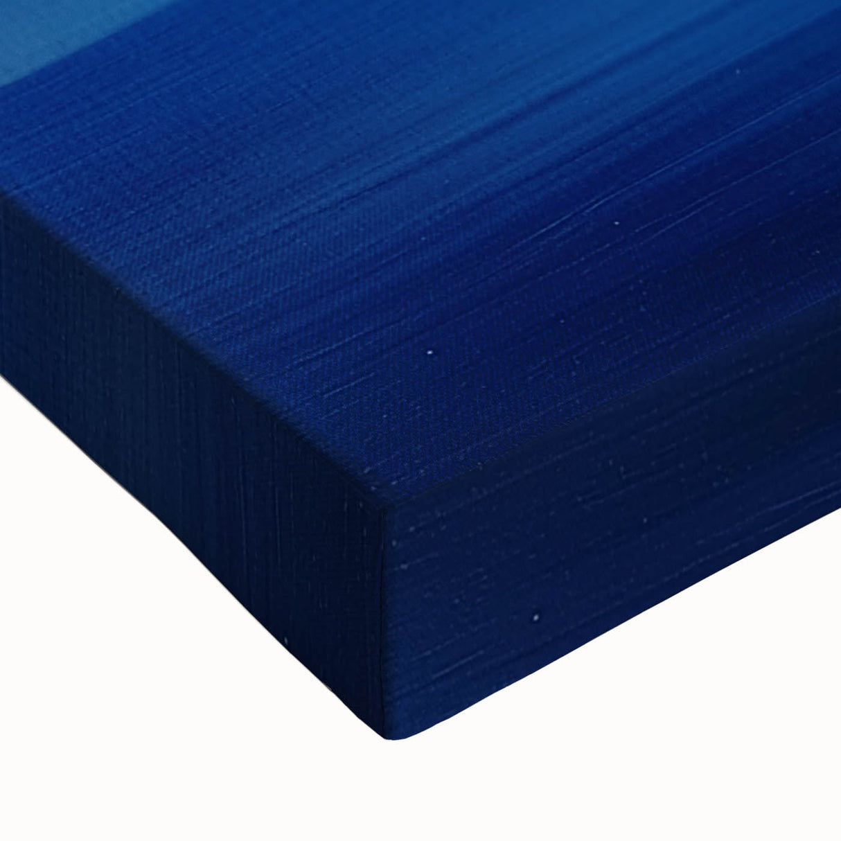 Blue Geometric Wall Art – Modern Abstract Canvas for Living Room