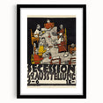 Vintage Art Deco Wall Art - Secession Exhibition Poster Print