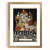 Vintage Art Deco Wall Art - Secession Exhibition Poster Print
