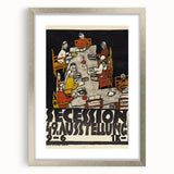 Vintage Art Deco Wall Art - Secession Exhibition Poster Print
