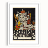 Vintage Art Deco Wall Art - Secession Exhibition Poster Print