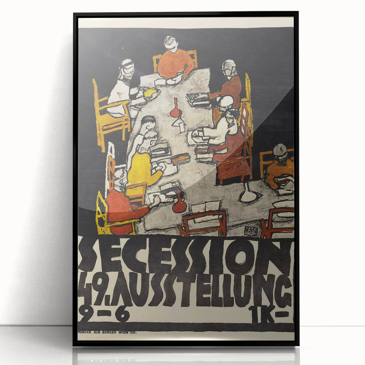 Vintage Art Deco Wall Art - Secession Exhibition Poster Print