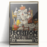 Vintage Art Deco Wall Art - Secession Exhibition Poster Print