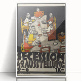 Vintage Art Deco Wall Art - Secession Exhibition Poster Print