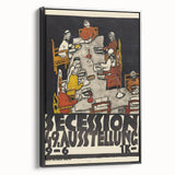 Vintage Art Deco Wall Art - Secession Exhibition Poster Print