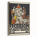 Vintage Art Deco Wall Art - Secession Exhibition Poster Print
