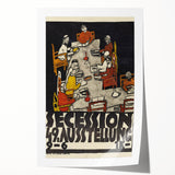 Vintage Art Deco Wall Art - Secession Exhibition Poster Print