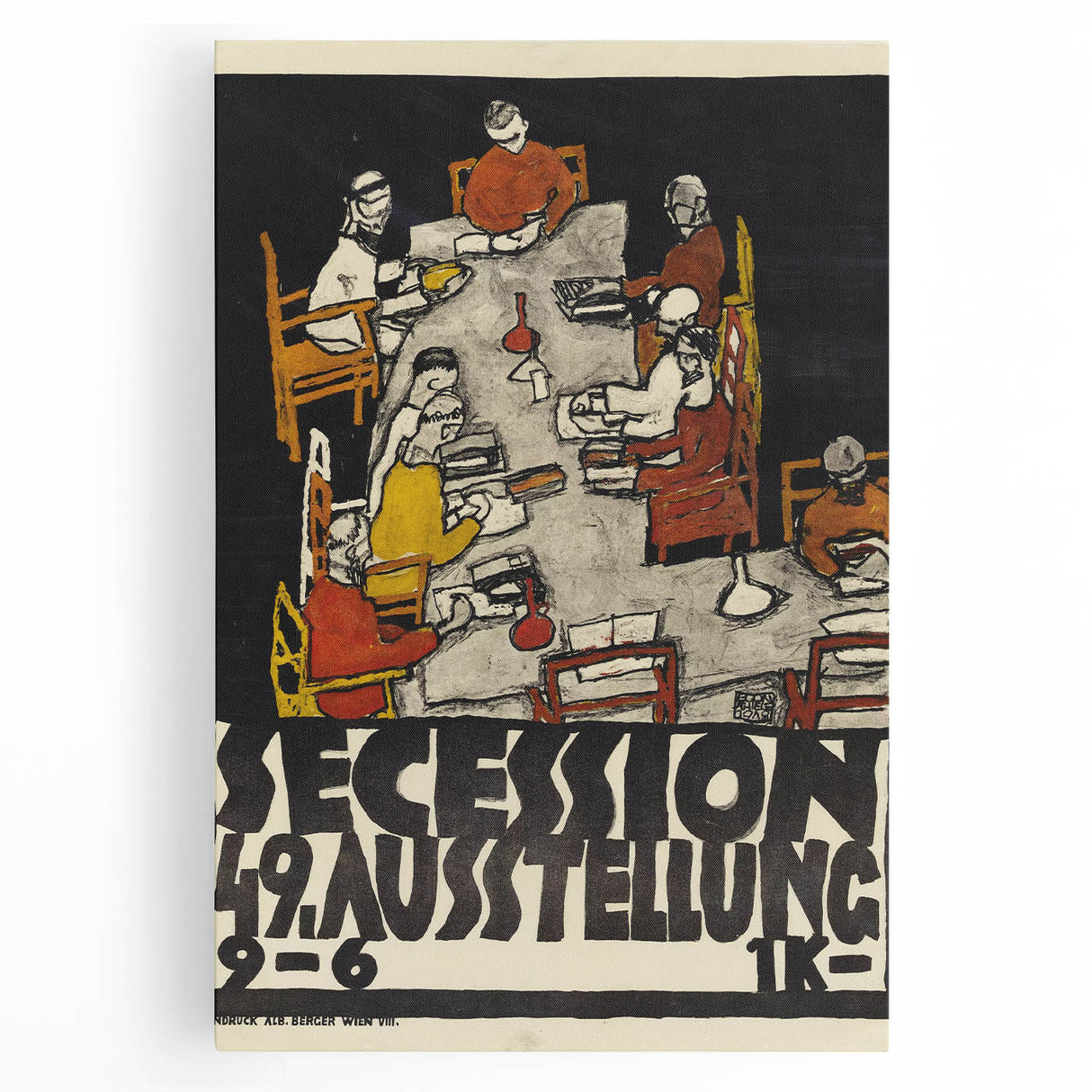 Vintage Art Deco Wall Art - Secession Exhibition Poster Print
