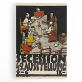 Vintage Art Deco Wall Art - Secession Exhibition Poster Print