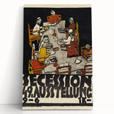 Vintage Art Deco Wall Art - Secession Exhibition Poster Print