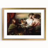 Neoclassical Art Print of Helen Brought to Paris - West's Classic Scene