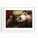 Neoclassical Art Print of Helen Brought to Paris - West's Classic Scene