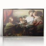 Neoclassical Art Print of Helen Brought to Paris - West's Classic Scene