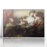 Neoclassical Art Print of Helen Brought to Paris - West's Classic Scene