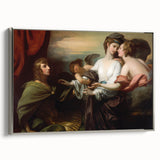 Neoclassical Art Print of Helen Brought to Paris - West's Classic Scene