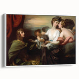 Neoclassical Art Print of Helen Brought to Paris - West's Classic Scene