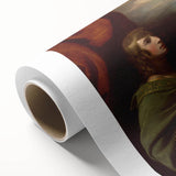 Neoclassical Art Print of Helen Brought to Paris - West's Classic Scene