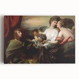 Neoclassical Art Print of Helen Brought to Paris - West's Classic Scene