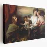 Neoclassical Art Print of Helen Brought to Paris - West's Classic Scene