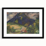 Expressionist Mountain Scene – Choc by Arnold Peter Weisz-Kubínčan