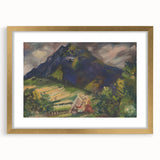 Expressionist Mountain Scene – Choc by Arnold Peter Weisz-Kubínčan