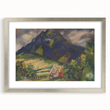 Expressionist Mountain Scene – Choc by Arnold Peter Weisz-Kubínčan