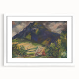Expressionist Mountain Scene – Choc by Arnold Peter Weisz-Kubínčan