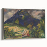 Expressionist Mountain Scene – Choc by Arnold Peter Weisz-Kubínčan