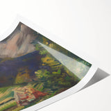 Expressionist Mountain Scene – Choc by Arnold Peter Weisz-Kubínčan