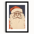 Vintage Santa Claus – Retro Christmas Art Prints