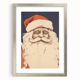 Vintage Santa Claus – Retro Christmas Art Prints