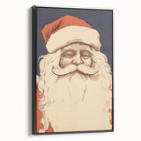 Vintage Santa Claus – Retro Christmas Art Prints