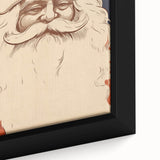Vintage Santa Claus – Retro Christmas Art Prints