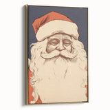Vintage Santa Claus – Retro Christmas Art Prints