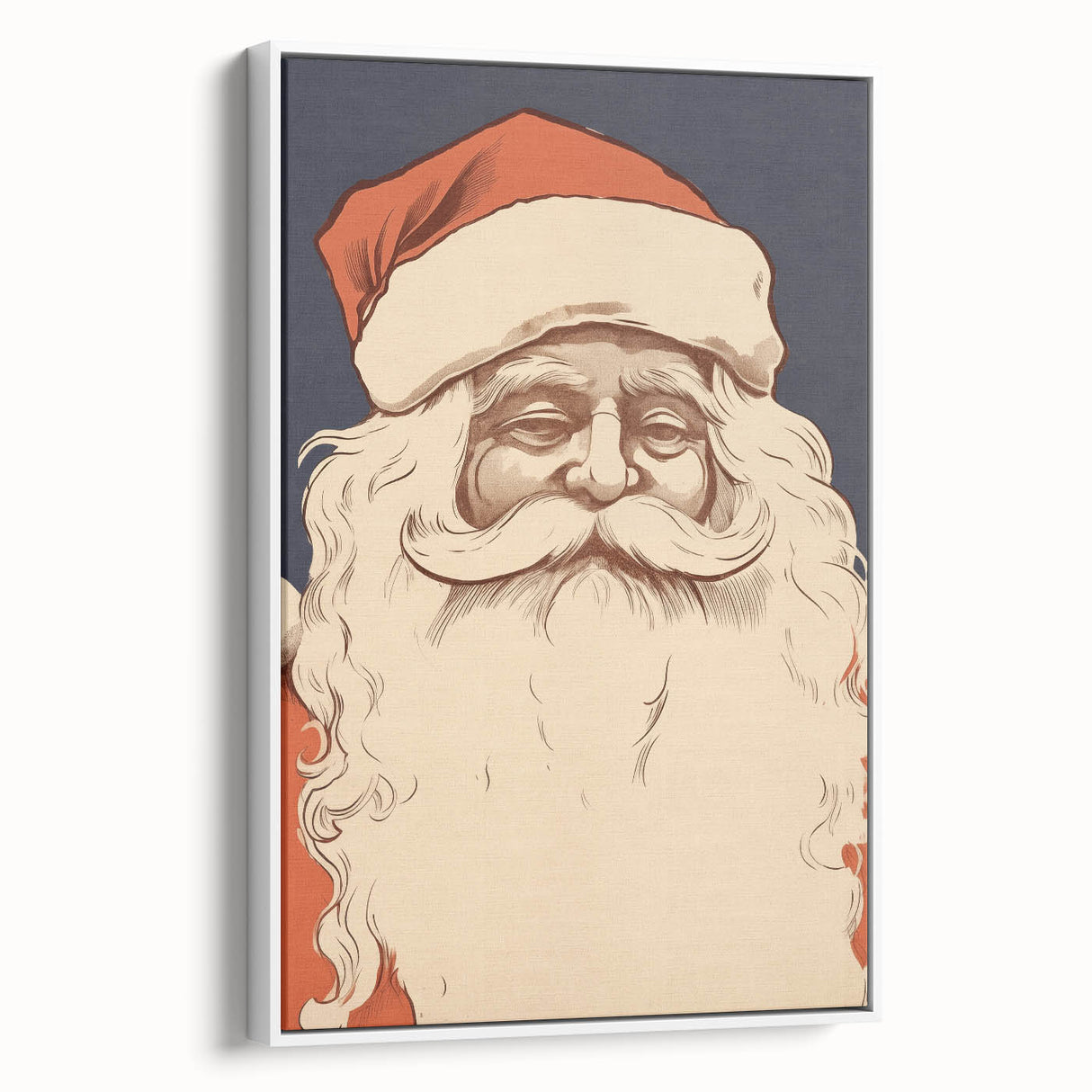 Vintage Santa Claus – Retro Christmas Art Prints