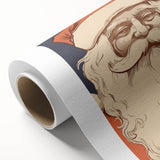 Vintage Santa Claus – Retro Christmas Art Prints